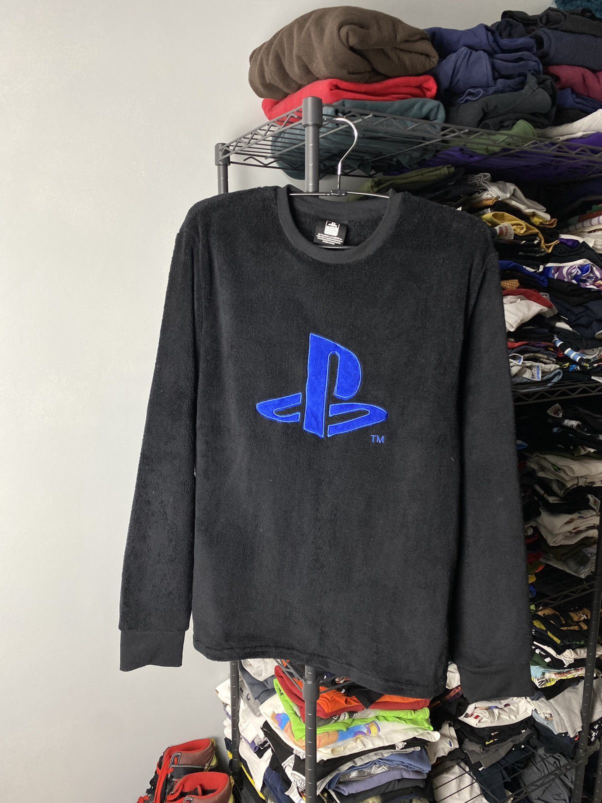 Japanese Brand Beautiful PlayStation Mohair Sweatshirt Sweater GTA UFC Size US M / EU 48-50 / 2 - 1 Thumbnail