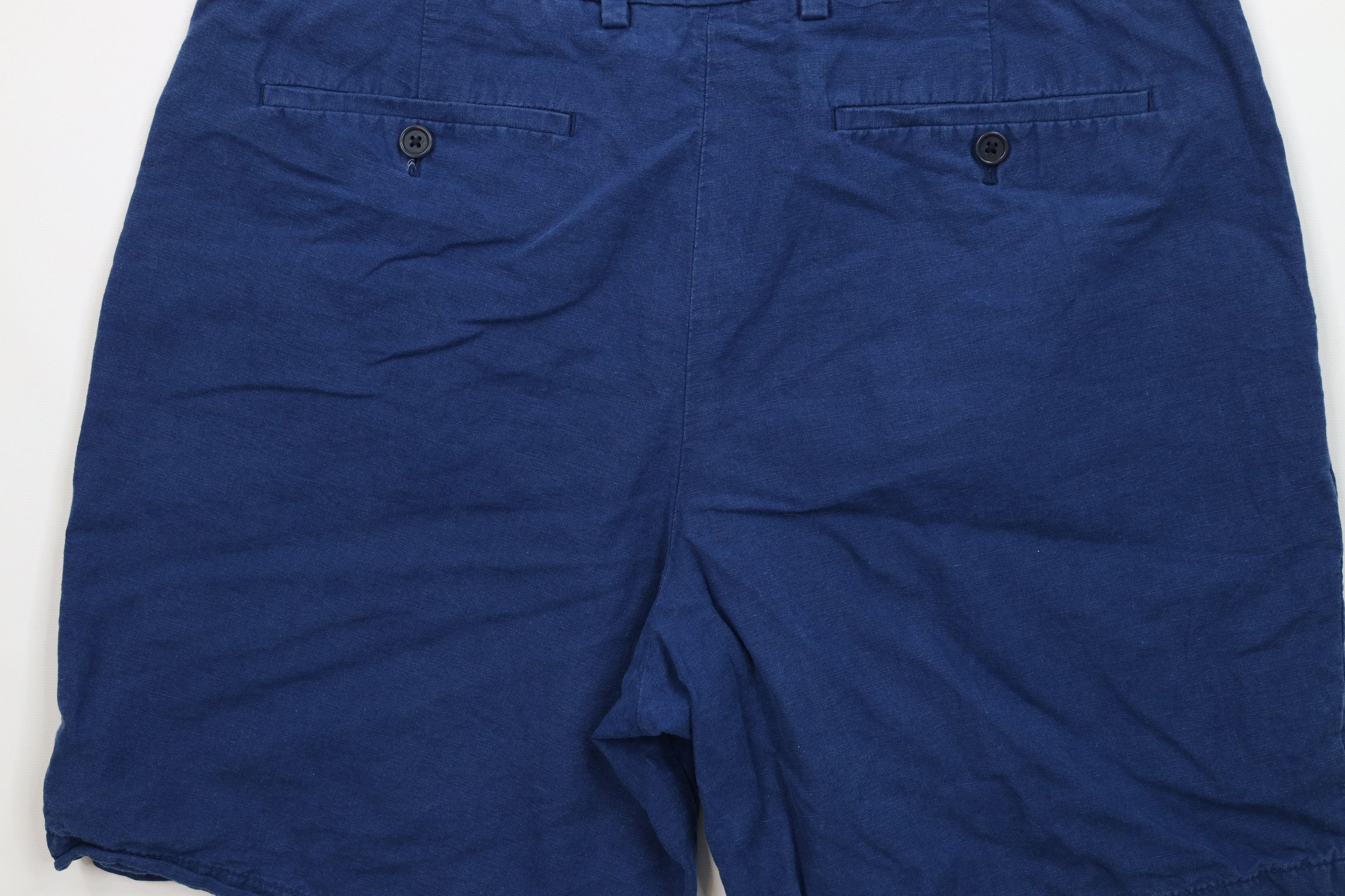Banana Republic Banana Republic Blend Aiden Above Knee Chino Shorts Blue Size US 36 / EU 52 - 12 Thumbnail