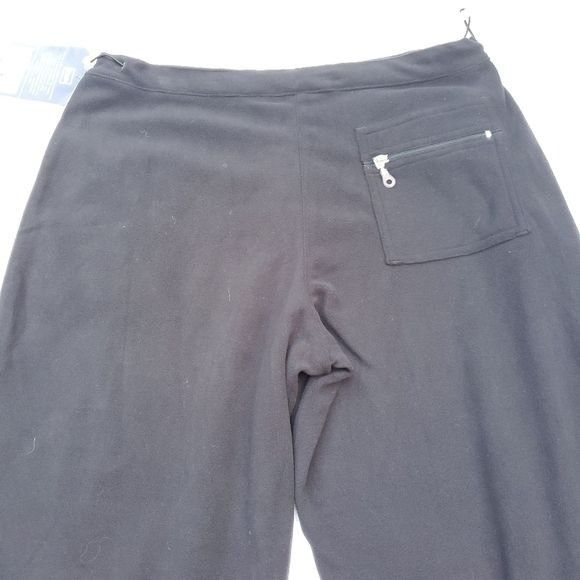 Designer B.U.M. Original Black Fleece Cinched Sz XL Pants Size 34" / US 12 / IT 48 - 5 Thumbnail