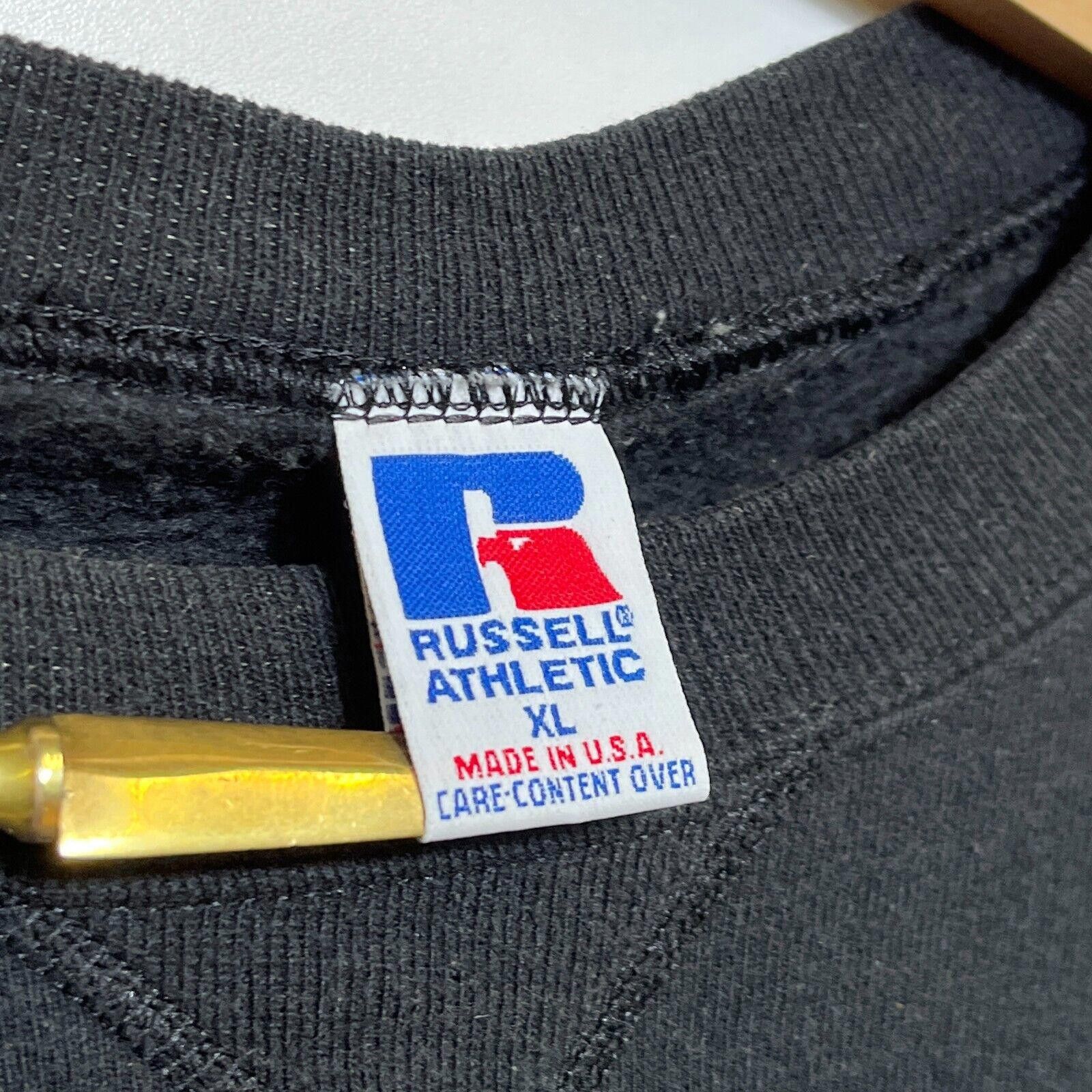 Russell Athletic × Vintage Vintage 90s Russel Athletic Two Tone Sweatshirt XL Size US XL / EU 56 / 4 - 8 Thumbnail