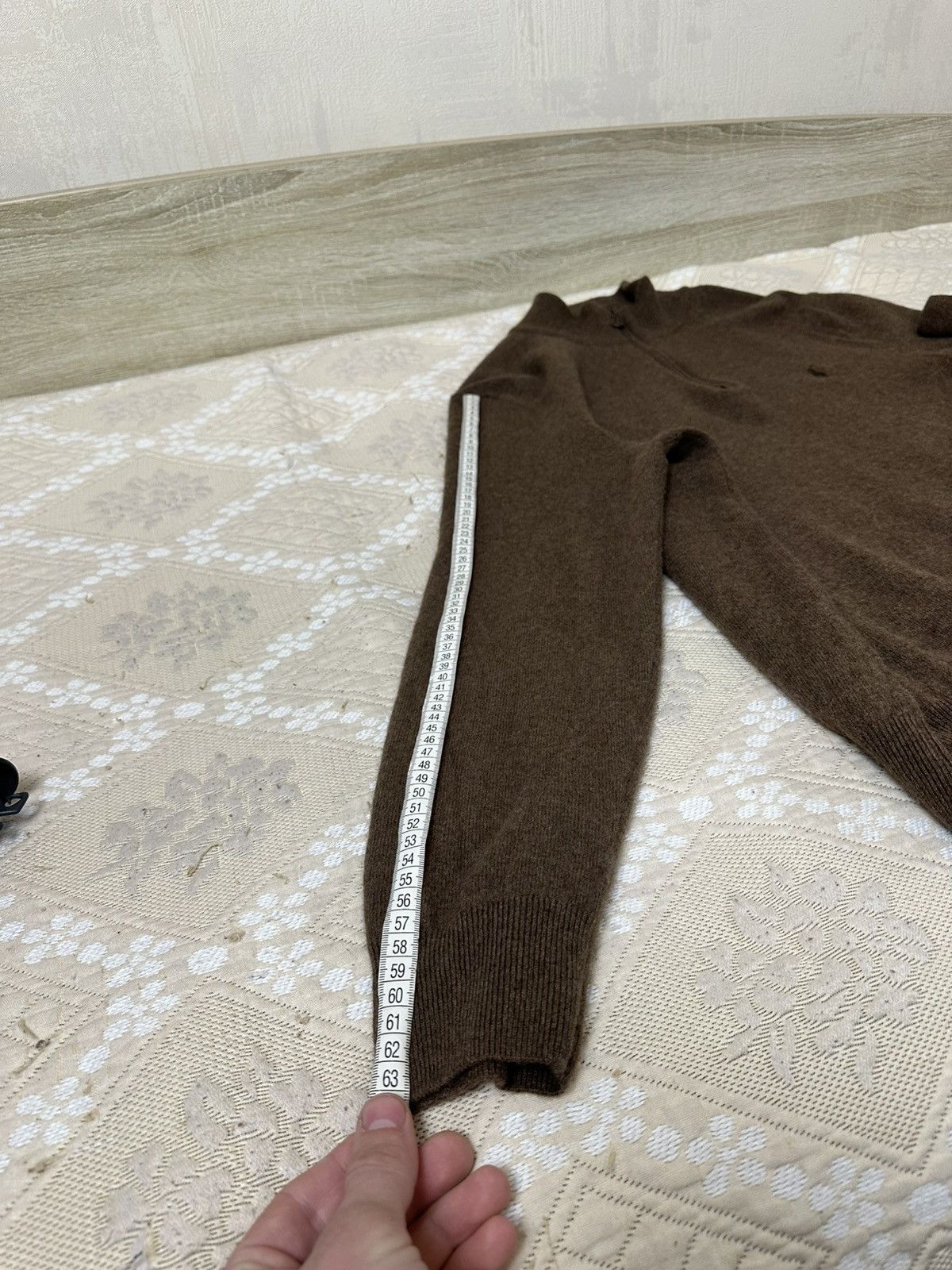 Polo Ralph Lauren 🔥 Polo Ralph Lauren 1/3 Zip Cashmere Wool Sweater Pullover Size US L / EU 52-54 / 3 - 11 Thumbnail