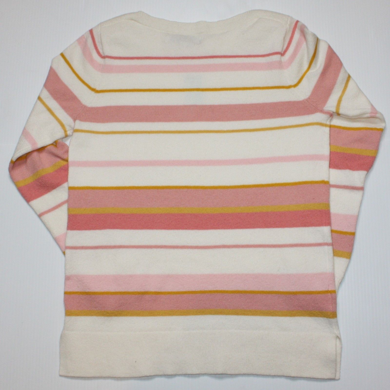 Loft Striped Boatneck Sweater in Pastel Colors & size Petite M Size M / US 6-8 / IT 42-44 - 5 Thumbnail
