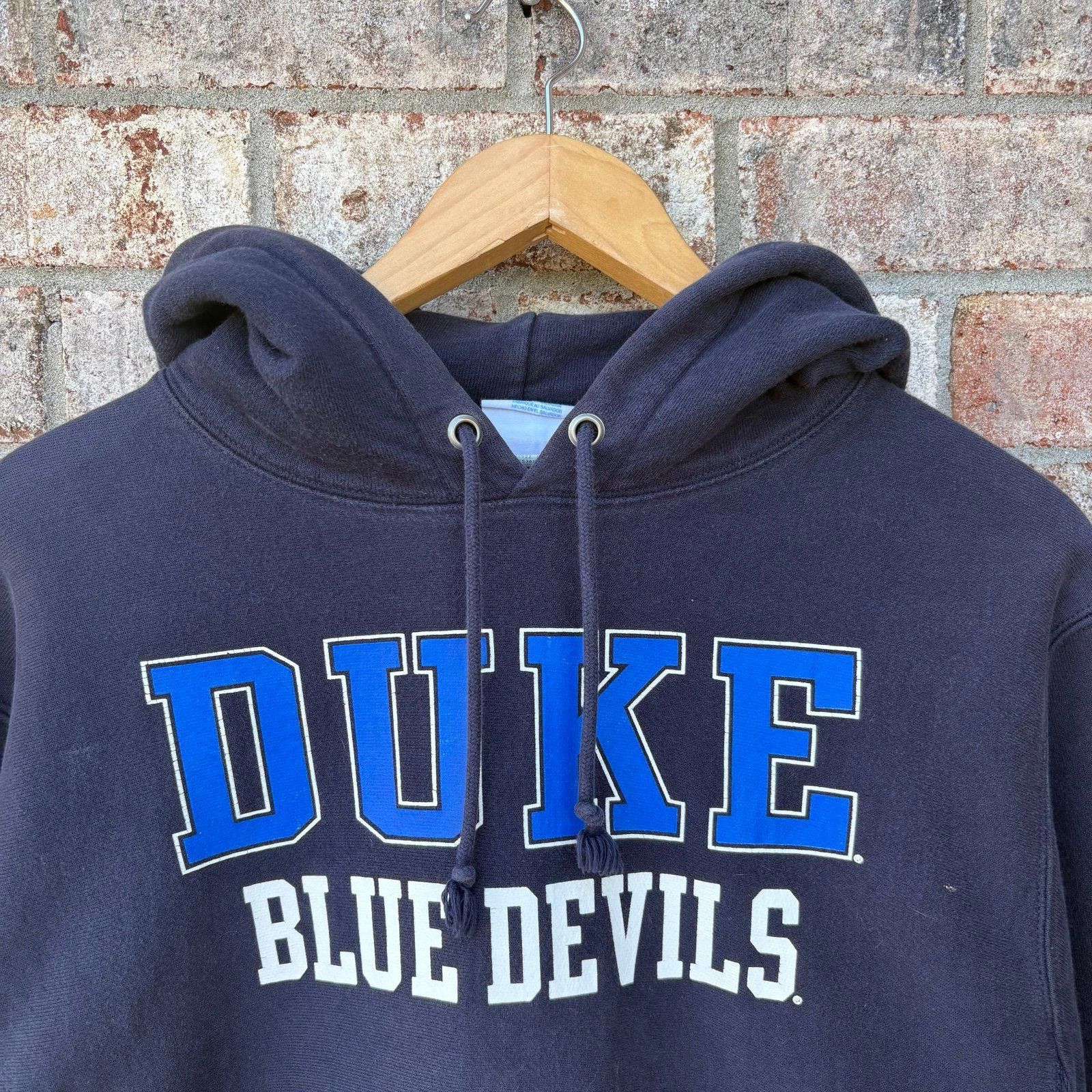 Nike Vintage 90s Duke Basketball reverse weave hoodie Size US M / EU 48-50 / 2 - 3 Thumbnail