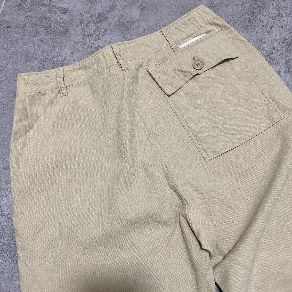 Engineered Garments SS24 (EMPTY) MANUAL CO DOUBLE CALF CANVAS PANTS Size US 33 - 5 Thumbnail