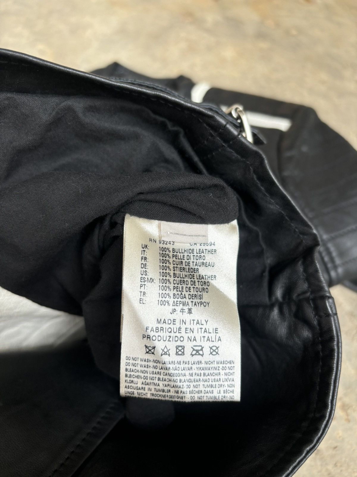 Diesel Black Gold Diesel Black Gold Multi Zipper Leather Jacket Size XS / US 0-2 / IT 36-38 - 11 Thumbnail