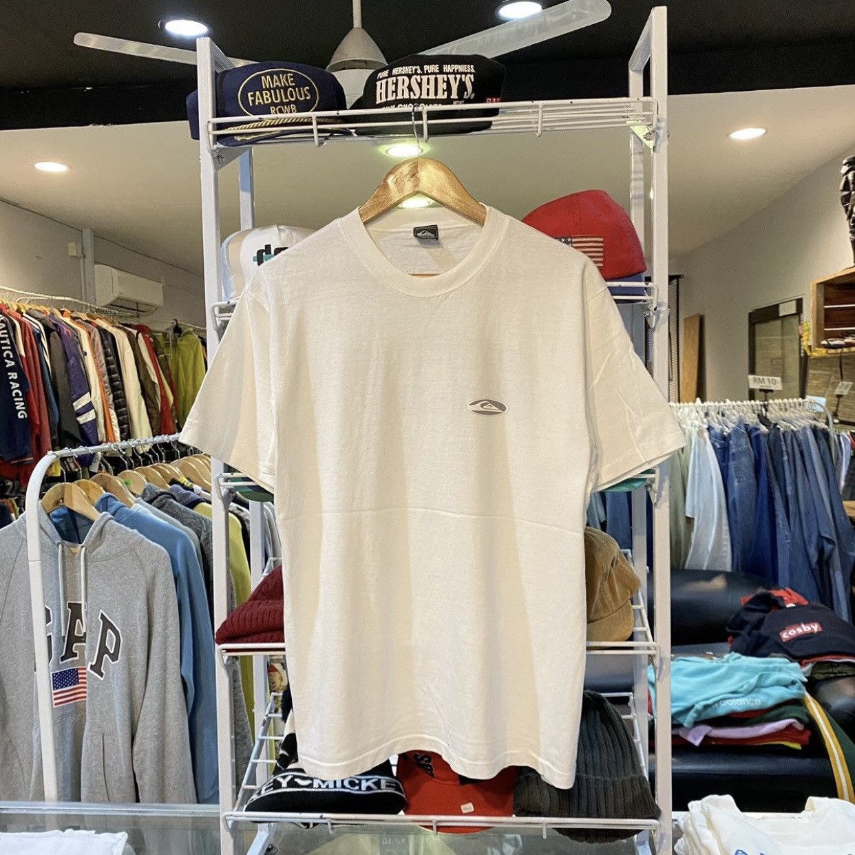 Quiksilver Quiksilver Vintage Big Logo T-Shirt Surfwear 90s Y2K Size US L / EU 52-54 / 3 - 2 Thumbnail