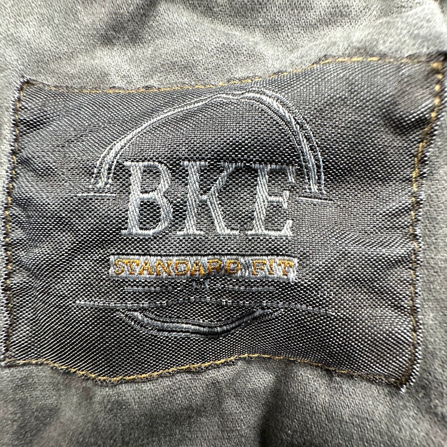 BKE BKE Buckle Slashed Fleece Lined Hooded Jacket Mens Medium Gray Full Zip Pockets Size US M / EU 48-50 / 2 - 3 Thumbnail