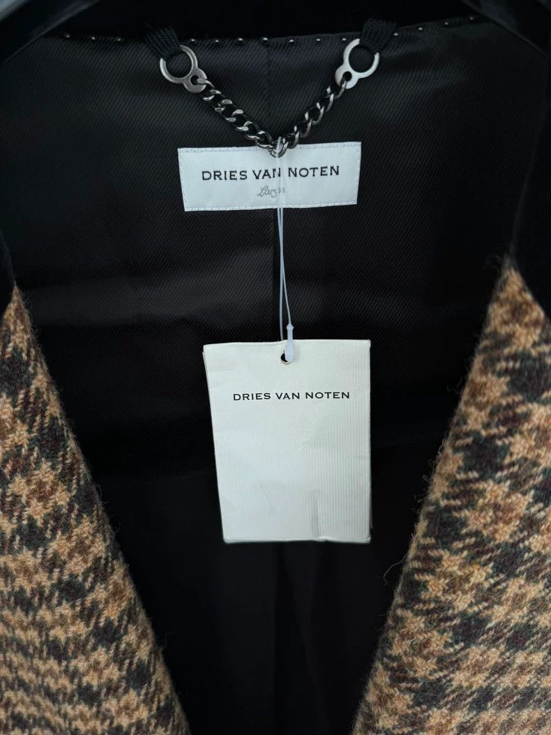 Dries Van Noten Dries van noten English check coat 2502-Nextarrow Size US L / EU 52-54 / 3 - 4 Thumbnail