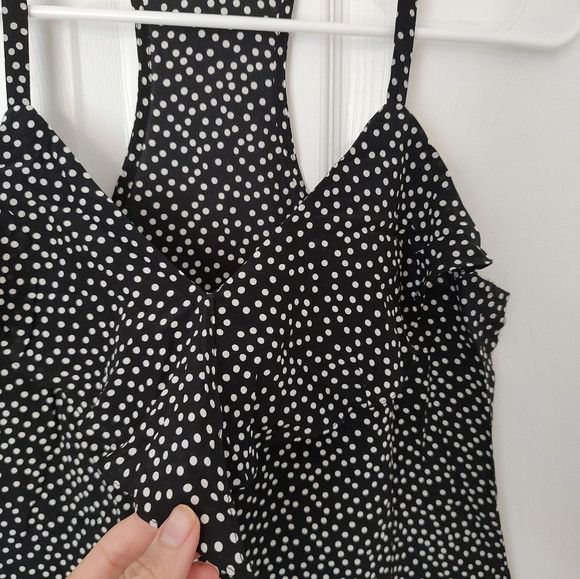 Nanette Lepore Nanette Lepore polka dot ruffle silk cami top 2 Size XS / US 0-2 / IT 36-38 - 5 Thumbnail