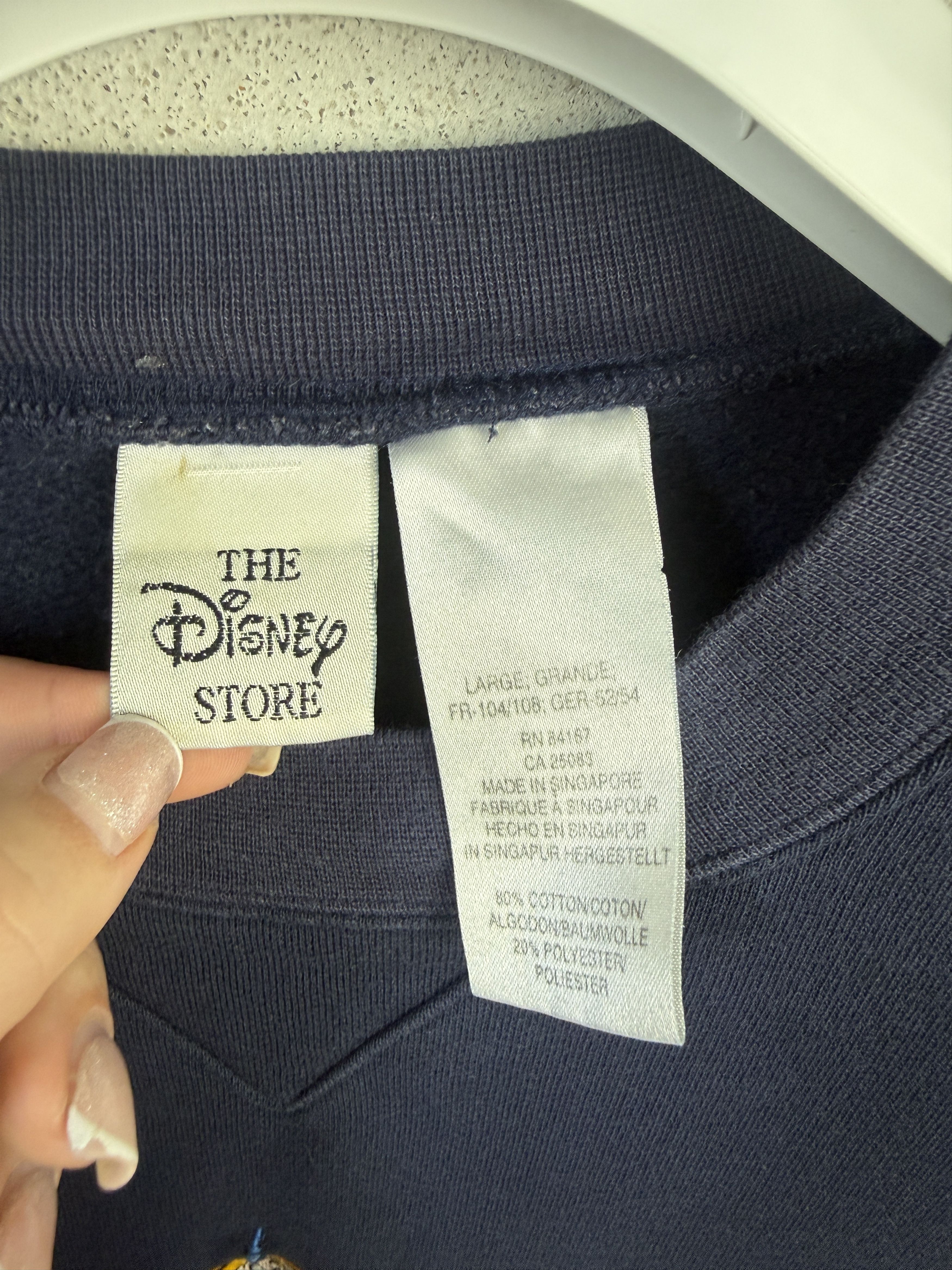 Disney Vintage Disney Seven Dwarfs embroidered sweatshirt 90s Size US L / EU 52-54 / 3 - 3 Thumbnail