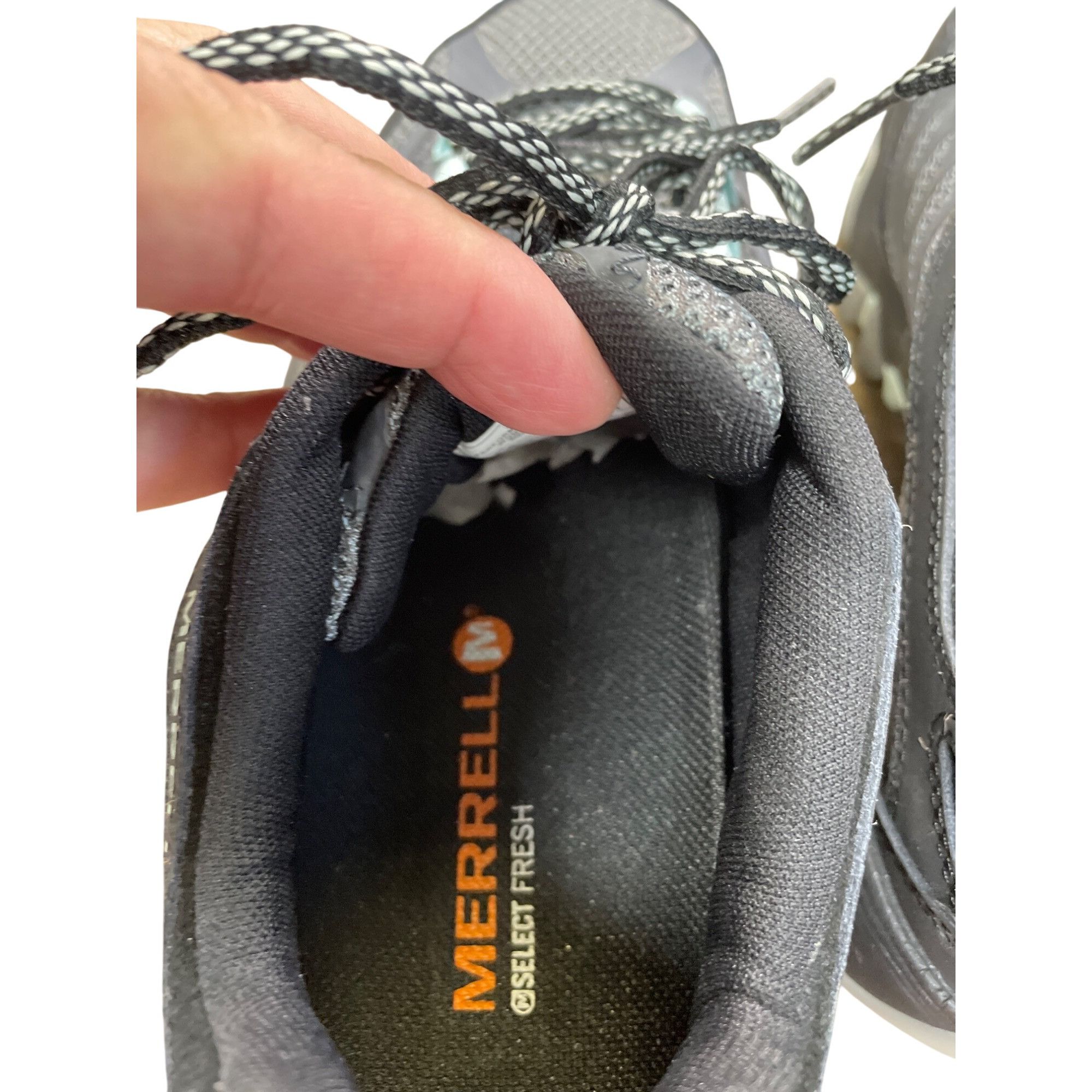 Merrell Merrell Womens black gray hiking Shoes sneakers Size 8.5 SKU Size US 9.5 / IT 39.5 - 13 Thumbnail