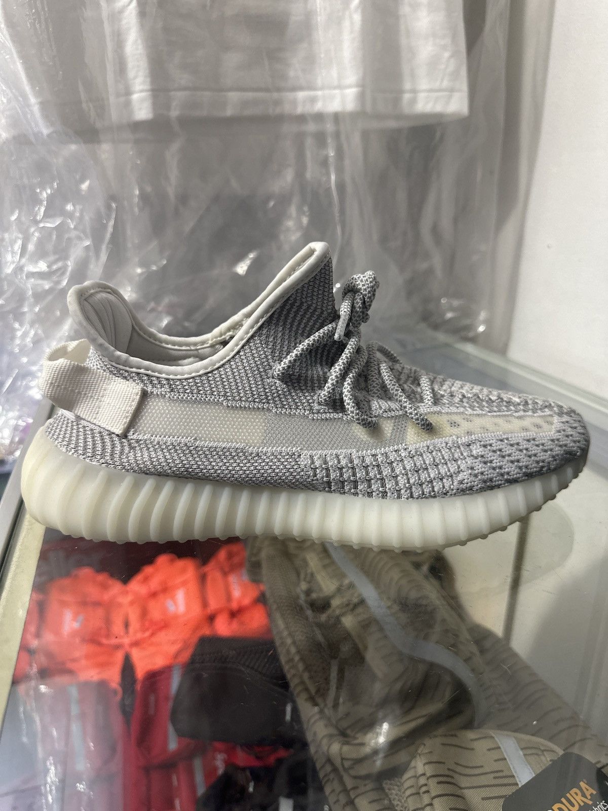 Yeezy Adidas Yeezy Boost 350 V2 “Static” (Non-Reflective) Size US 9 / EU 42 - 1 Thumbnail