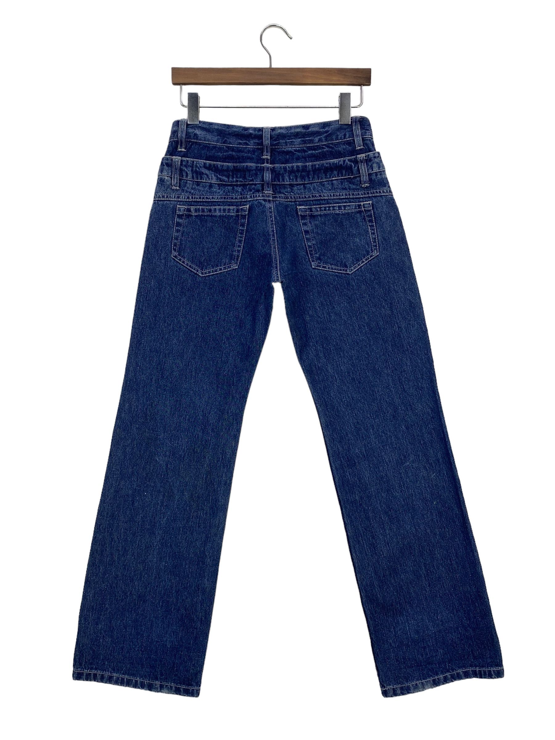 Japanese Brand Mage Denim Jeans Double Waist Japanese Brand Jeans Size US 28 / EU 44 - 1 Thumbnail