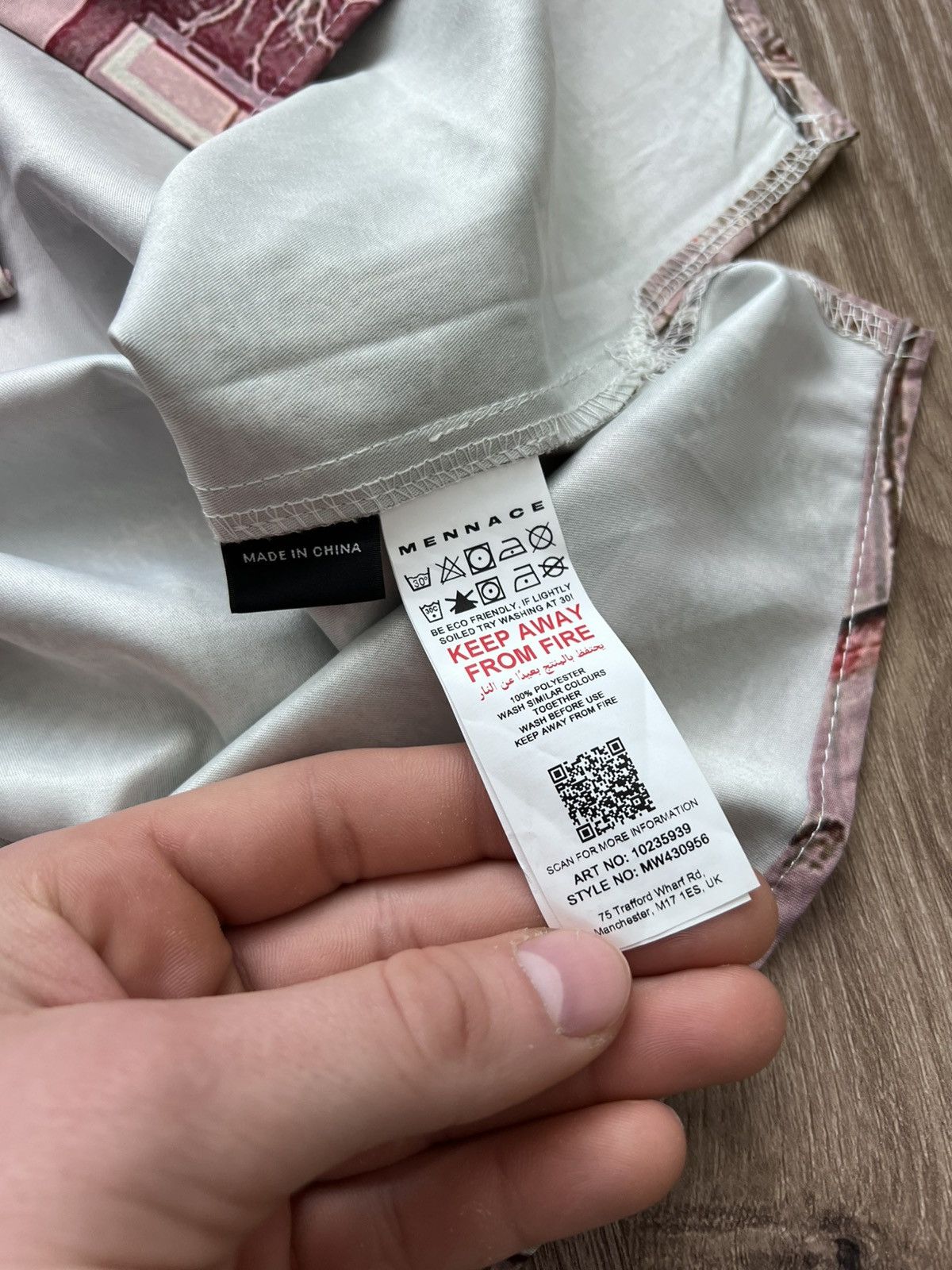 Menace Menace button up shirt Size US M / EU 48-50 / 2 - 5 Thumbnail