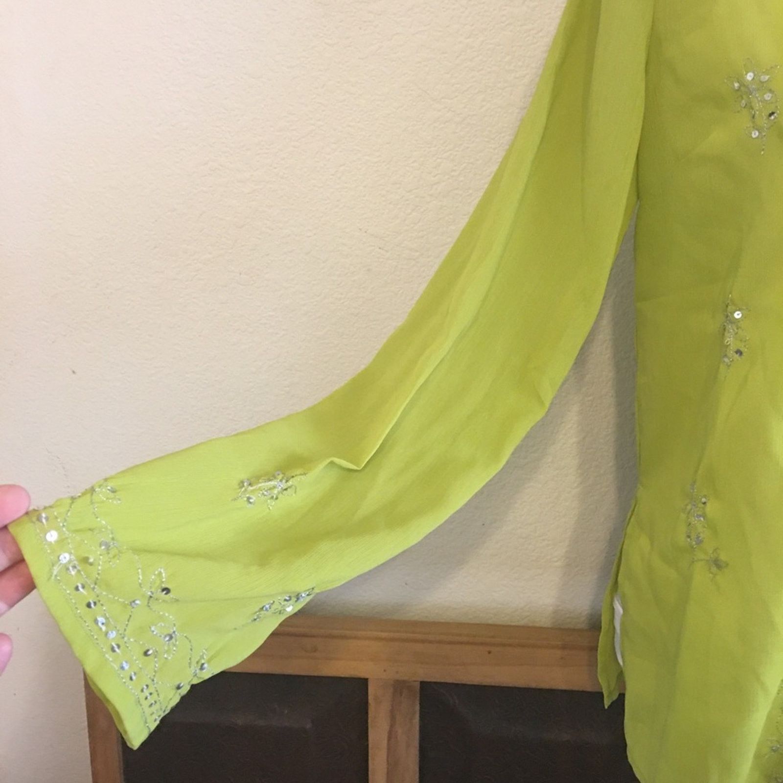 Other Metro Style embellished summer tunic top NWT 8 Size M / US 6-8 / IT 42-44 - 5 Thumbnail