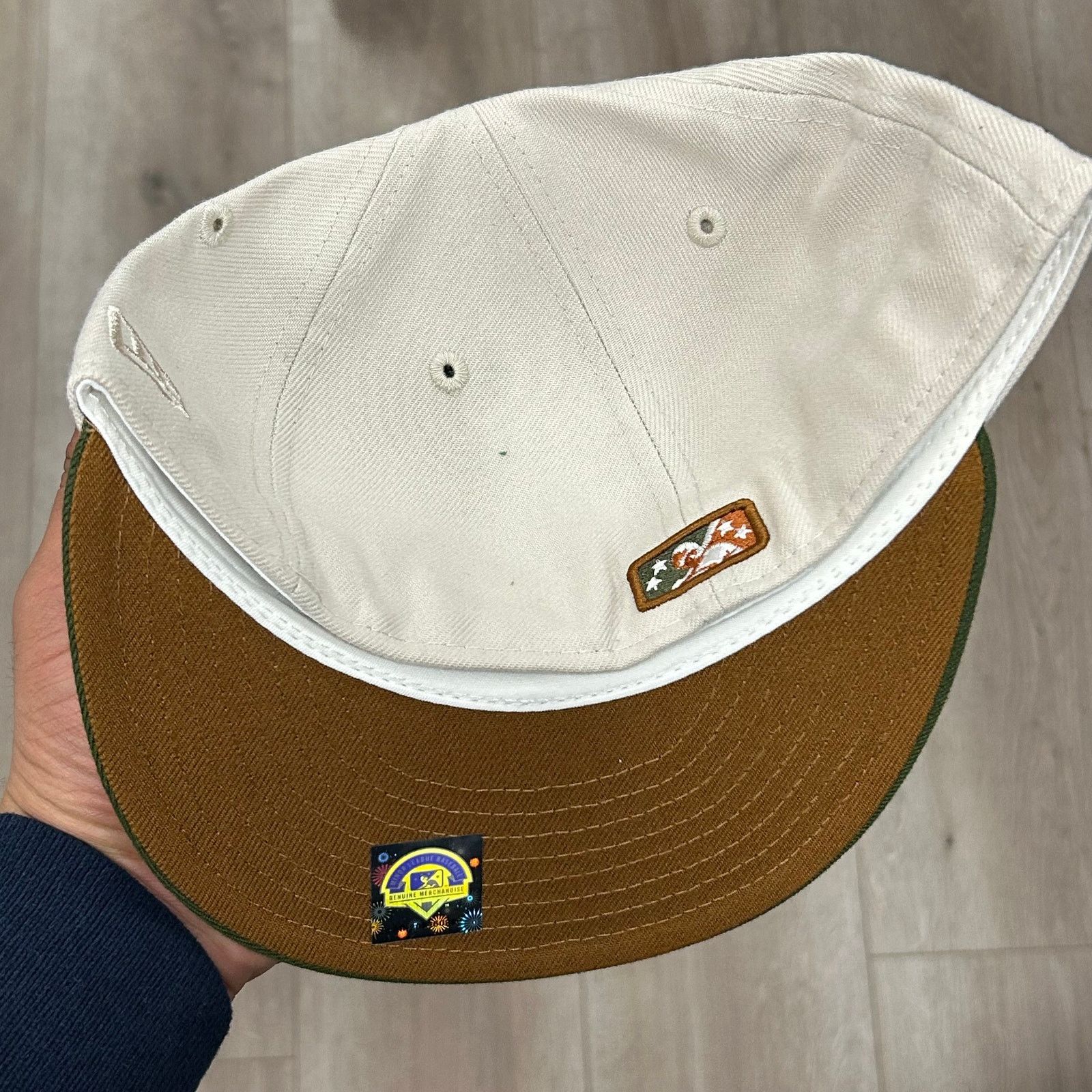 New Era New Era Buffalo Bisons fitted cap HAT Cream Olive Size 7 1/4 Size ONE SIZE - 5 Thumbnail