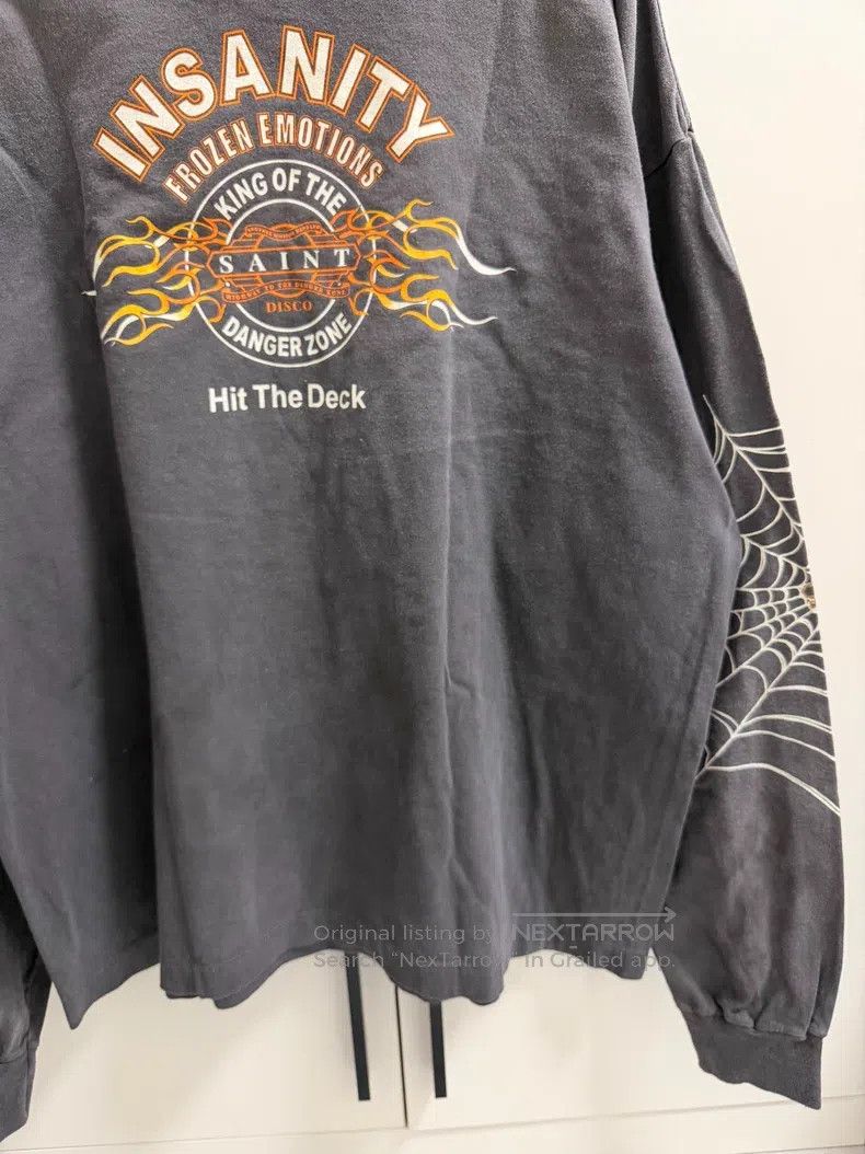 Saint Michael Saint Michael Spider web print long sleeve Size US XL / EU 56 / 4 - 7 Thumbnail