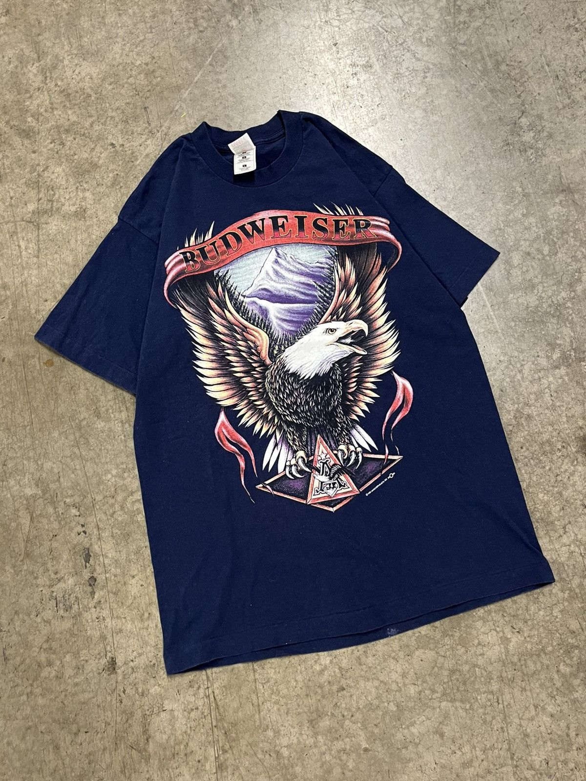 Budweiser × Vintage Budweiser 90s vintage beer tee shirt rare hype steeetwear Size US L / EU 52-54 / 3 - 3 Thumbnail