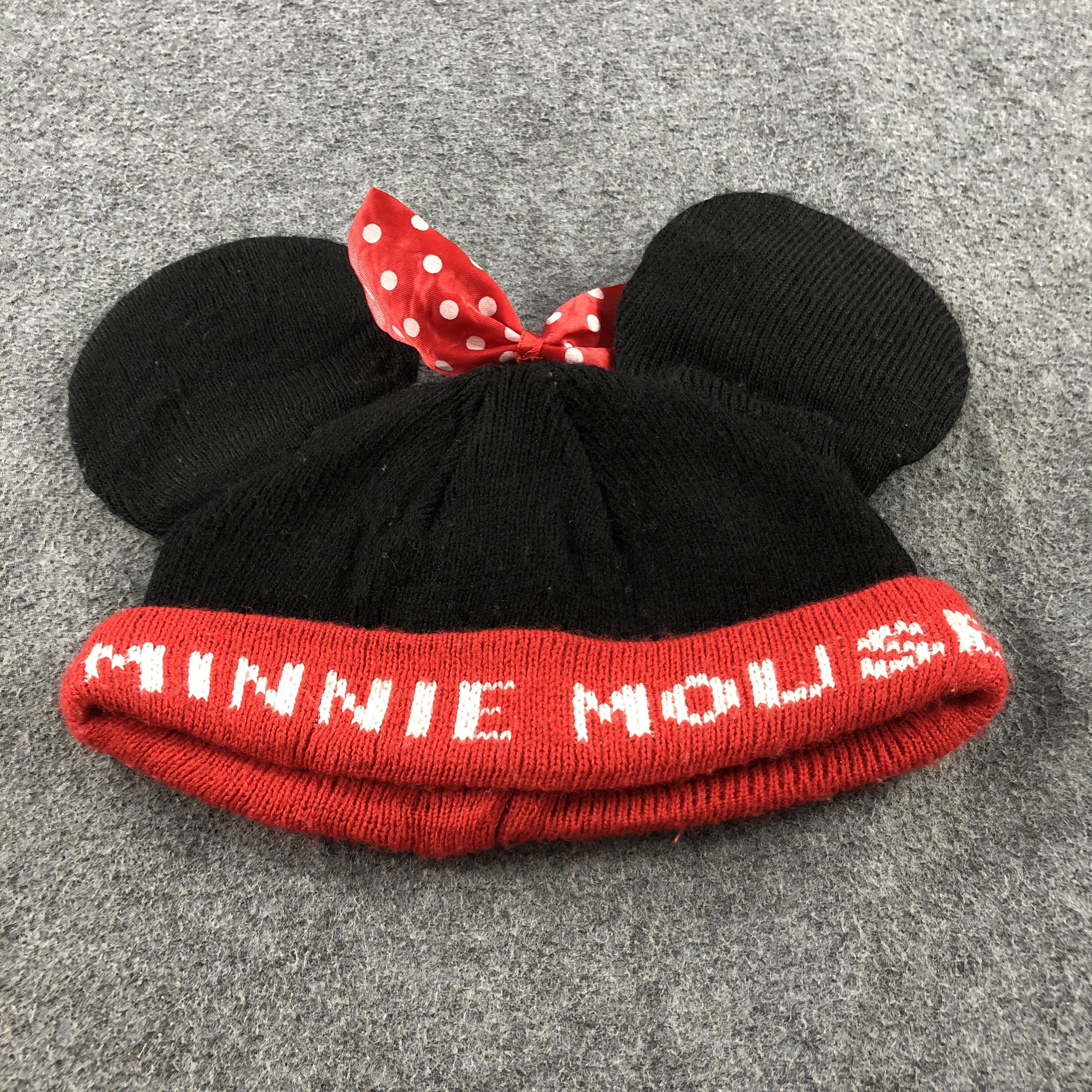 Disney Minnie Mouse Beanie Snowcap Snow Hat B450 Size ONE SIZE - 4 Thumbnail