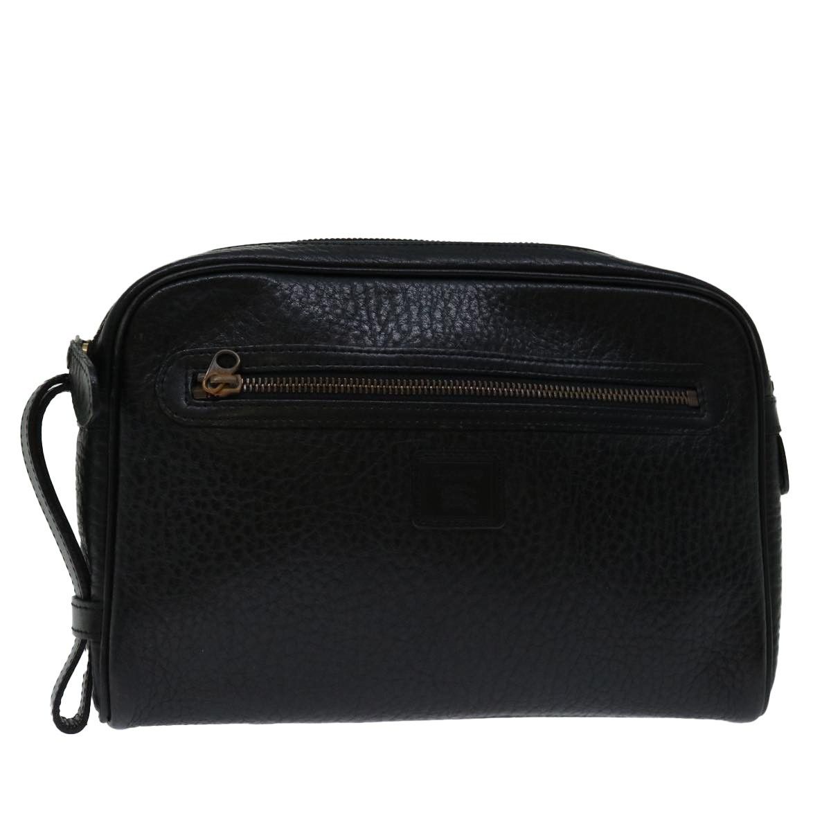 Burberry Burberry Zip Clutch Leather Size ONE SIZE - 1 Thumbnail
