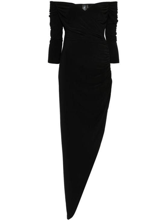 Norma Kamali NORMA KAMALI Women Long Skirts KK4243PLG98 001 Black Size M / US 6-8 / IT 42-44 - 1 Thumbnail