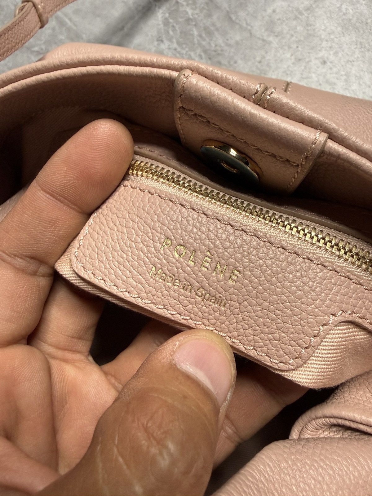 Polene Polene Numero Neuf 2 Way Leather Bag Size ONE SIZE - 15 Thumbnail
