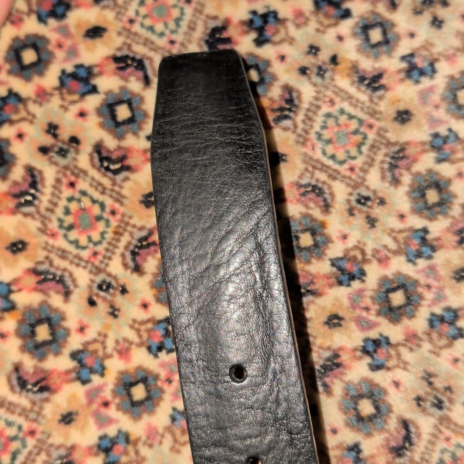Jacob Cohen Jacob Cohen Men's Black Leather Belt | Luxury Italian Craft Size 36 - 6 Thumbnail