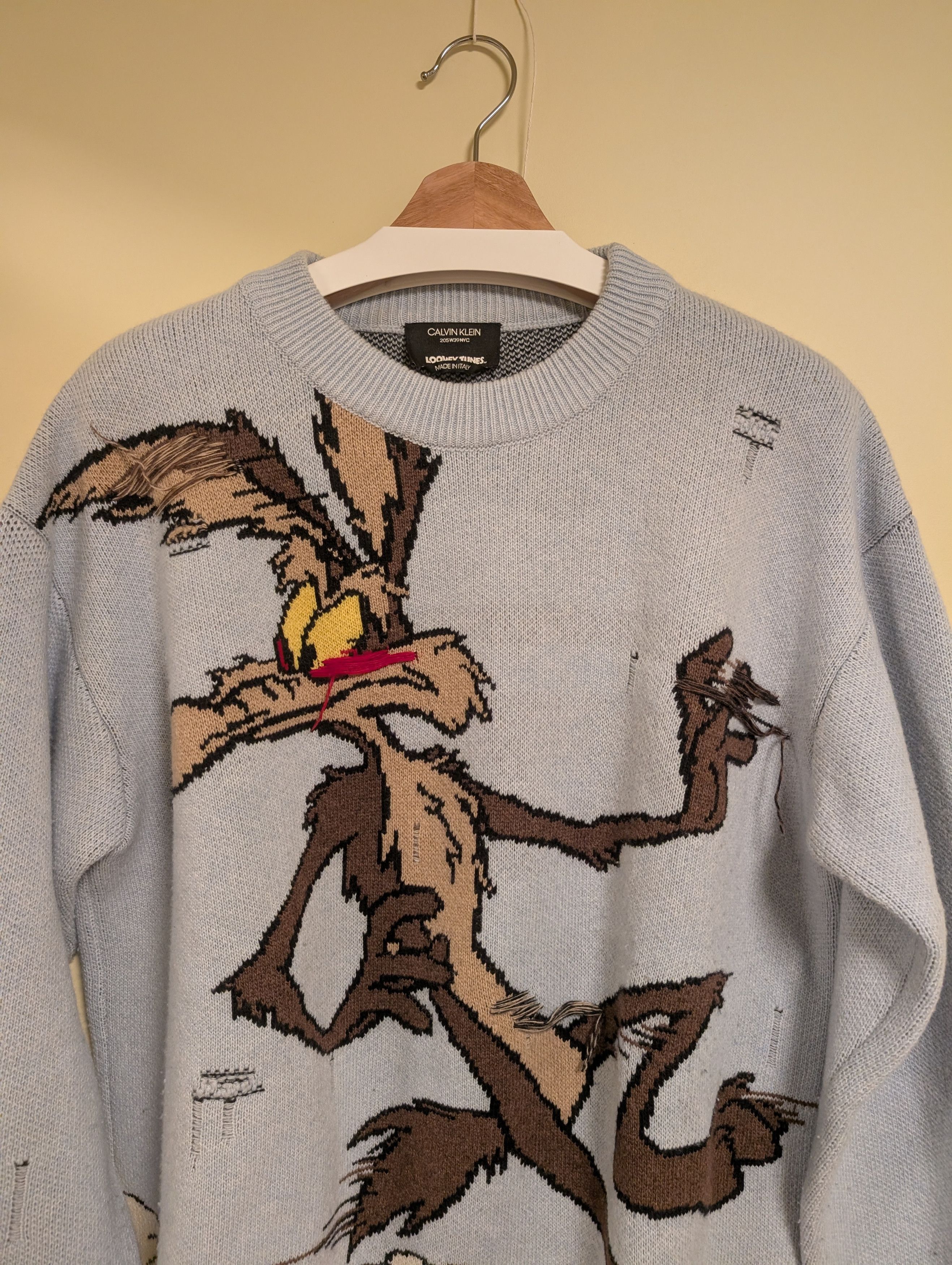 Calvin Klein 205W39NYC CK 205W39NYC by Raf Simons 18AW Looney Tunes Knitwear Size US S / EU 44-46 / 1 - 2 Thumbnail
