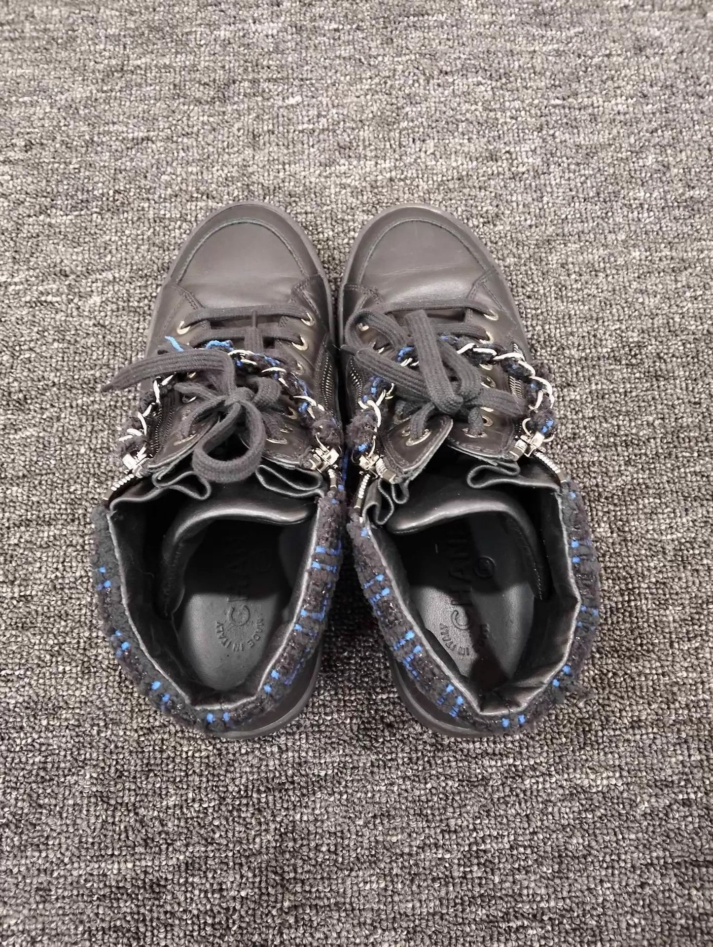 Chanel CHANEL high-top boots 37 95% new Size US 6.5 / IT 36.5 - 7 Thumbnail