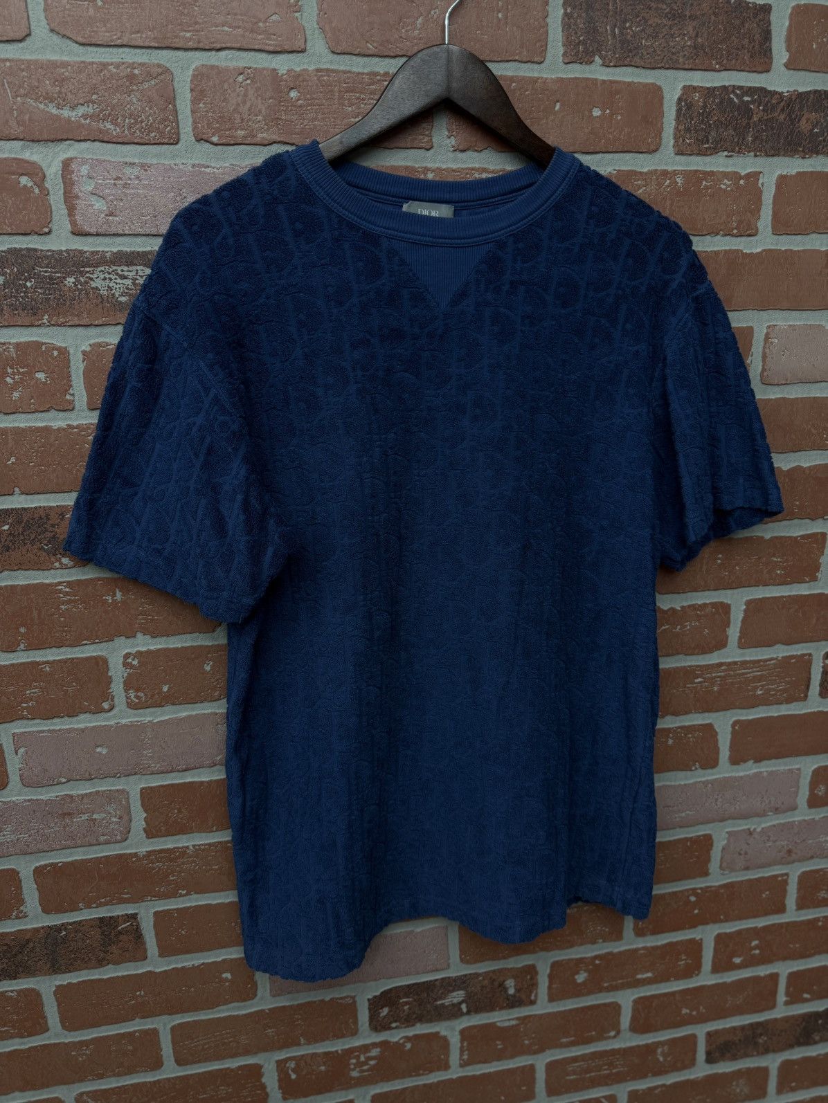 Dior Dior Oblique Blue Exlusive Color Tee Shirt Size Small Size US S / EU 44-46 / 1 - 2 Thumbnail