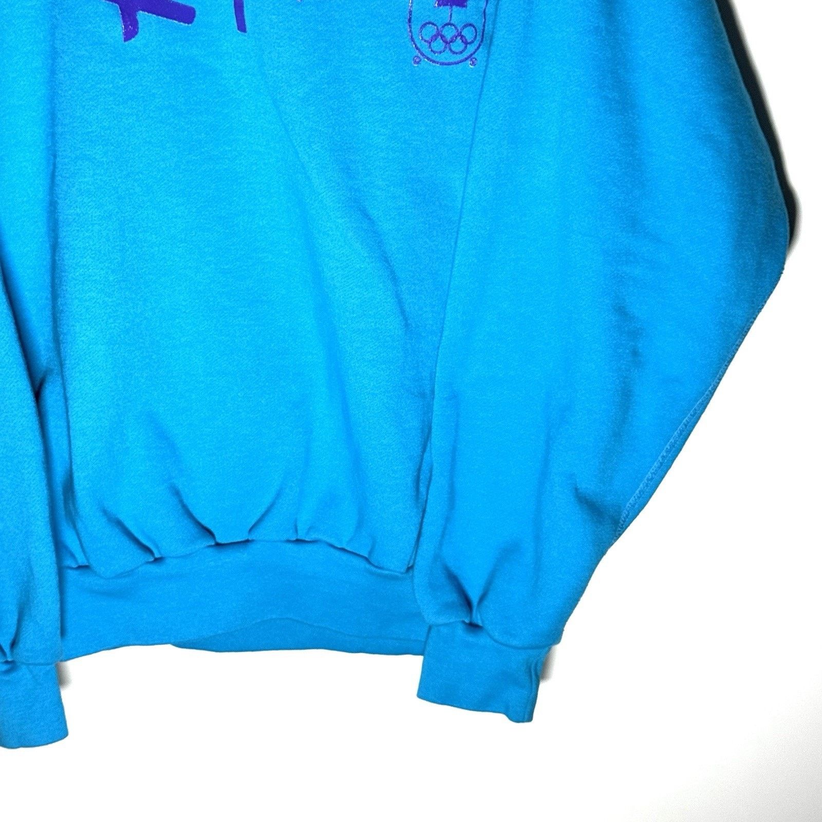 Vintage VTG Rayban Olympics Crewneck Sweatshirt Pullover Size XL Size US XL / EU 56 / 4 - 7 Thumbnail