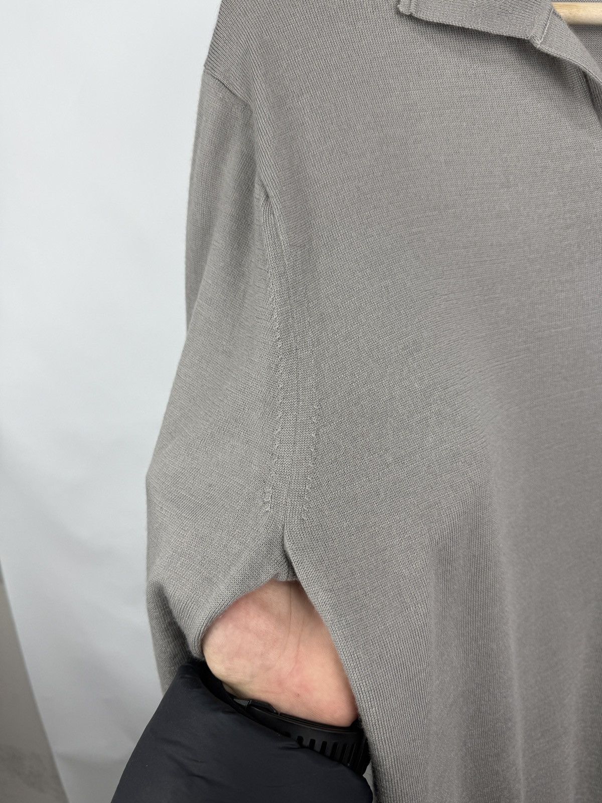 Reiss 🇬🇧 Reiss Luxury 100% Merino Wool Sweater Polo Long Sleeve Size US XL / EU 56 / 4 - 6 Thumbnail