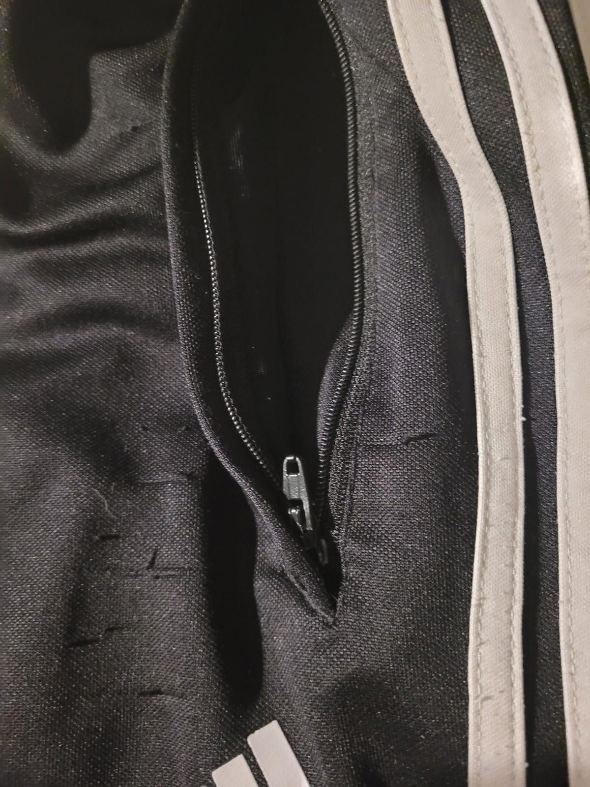 Adidas S Adidas track sweatpants missing drawstring fabric pulls Size US 30 / EU 46 - 3 Thumbnail