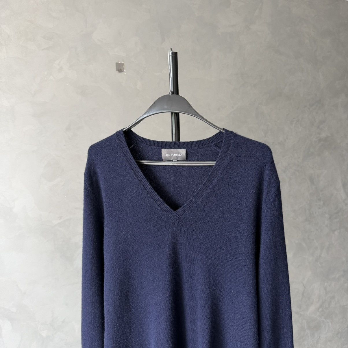 Other Eric Bompard Cashmere V Neck Sweater Size XXL / US 16-18 / IT 52-54 - 1 Thumbnail