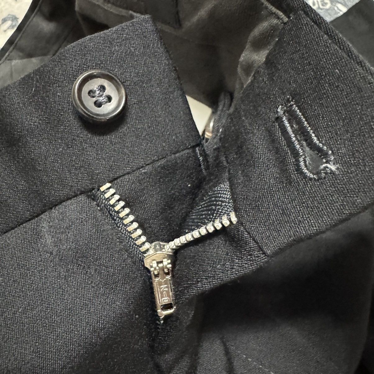 Comme des Garcons Homme Comme des Garcons Homme Wool Baggy Pants Size US 29 - 22 Thumbnail