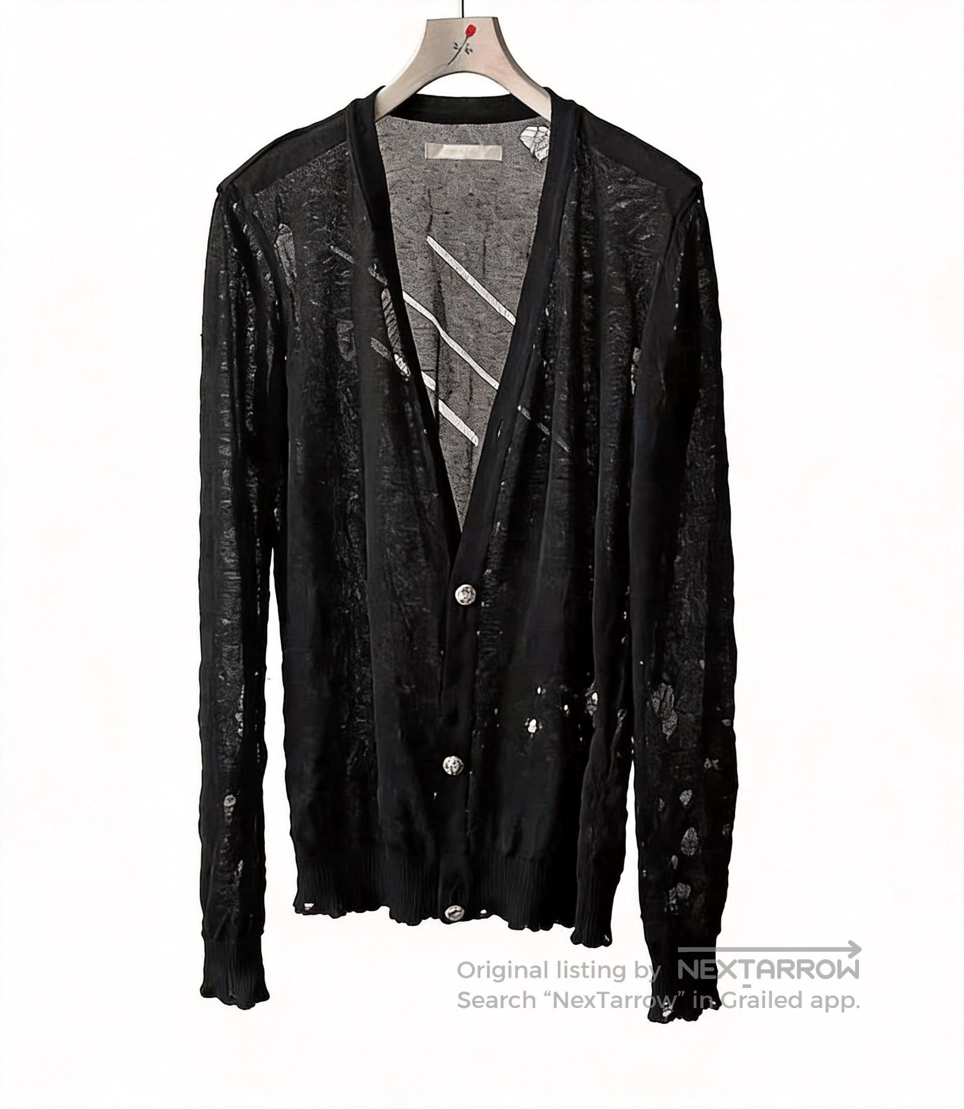 Number (N)ine Number nine aw06 scar cardigan | Grailed