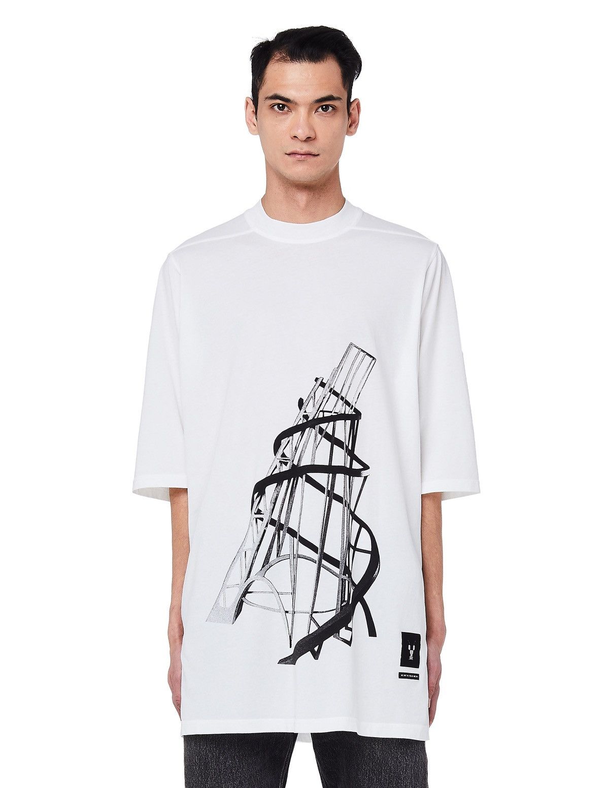 Rick Owens Drkshdw Rick owens jumbo Tee Natural Size US M / EU 48-50 / 2 - 1 Thumbnail