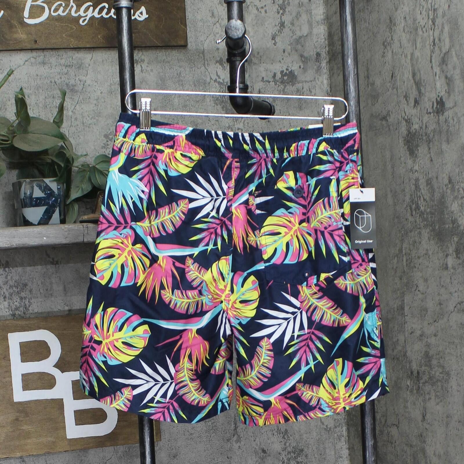 Other Nwt Original Use Mens 7" Swim Trunks 89566957 Navy Blue S Size US 30 / EU 46 - 2 Thumbnail