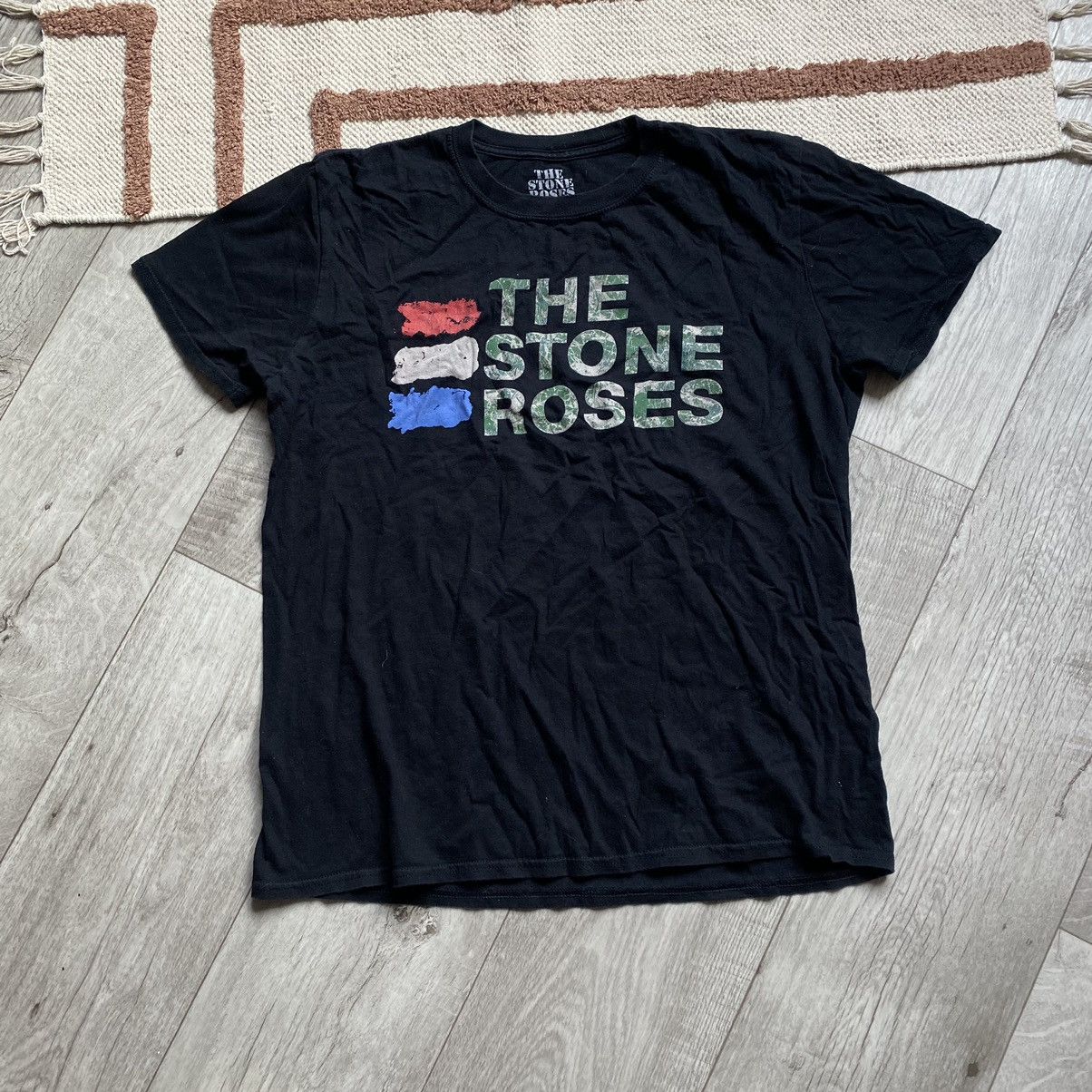 Band Tees THE STONE ROSES Y2K BIG LOGO T SHIRT Size US L / EU 52-54 / 3 - 1 Thumbnail