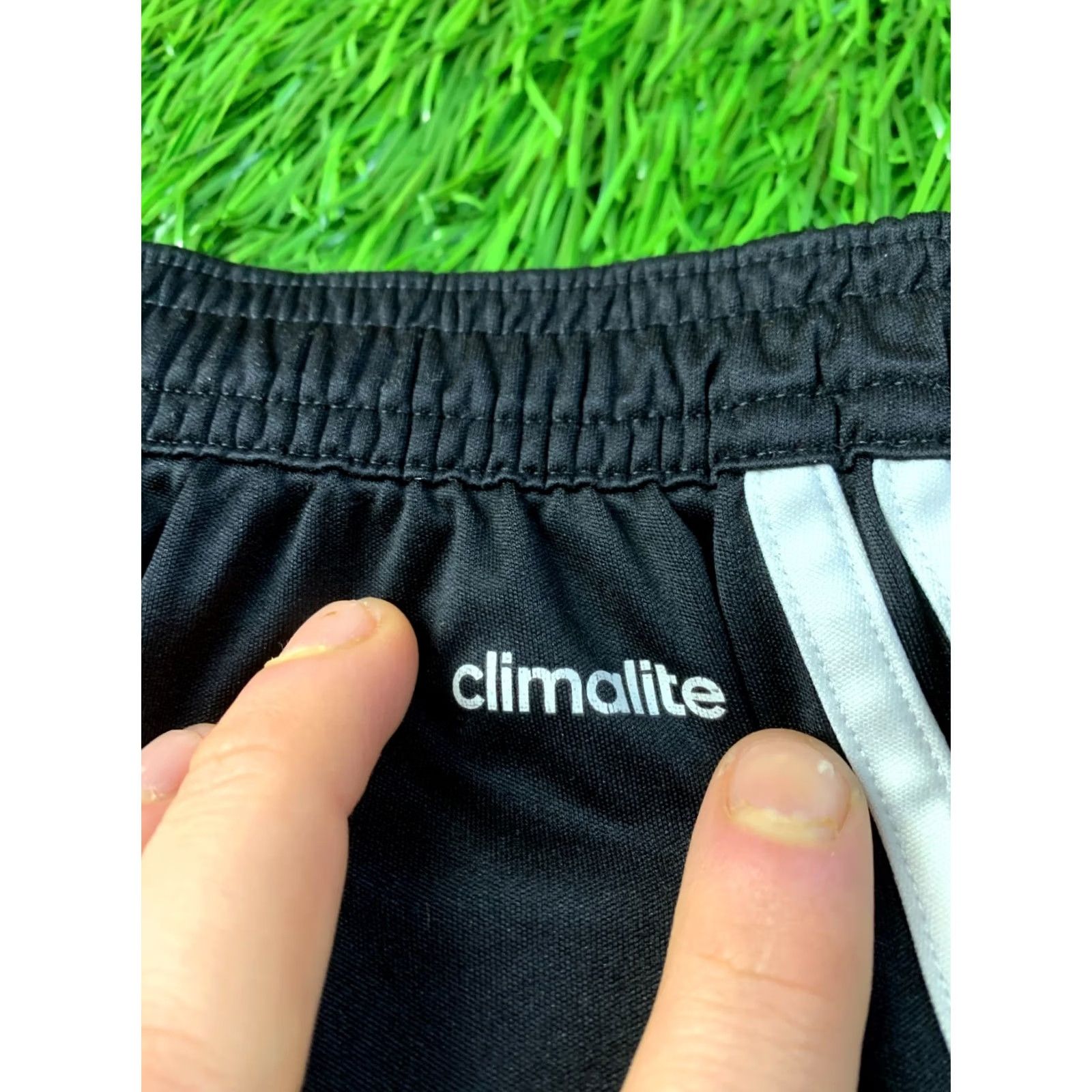 Adidas ADIDAS Nova PERFORMANCE CLIMALITE 2016 ORIGINAL MEN Football Shorts S Black White Football Mens Short 2016 Adidas Nova Climalite Size US 29 - 7 Thumbnail