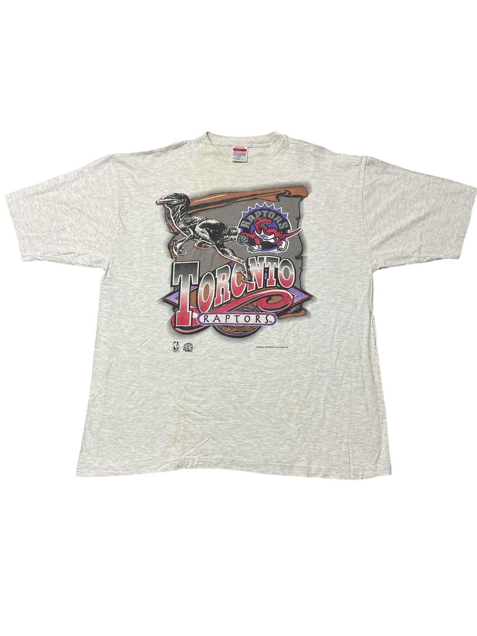 Other Vintage 90s NBA Toronto Raptors T-Shirt Size US XL / EU 56 / 4 - 1 Thumbnail