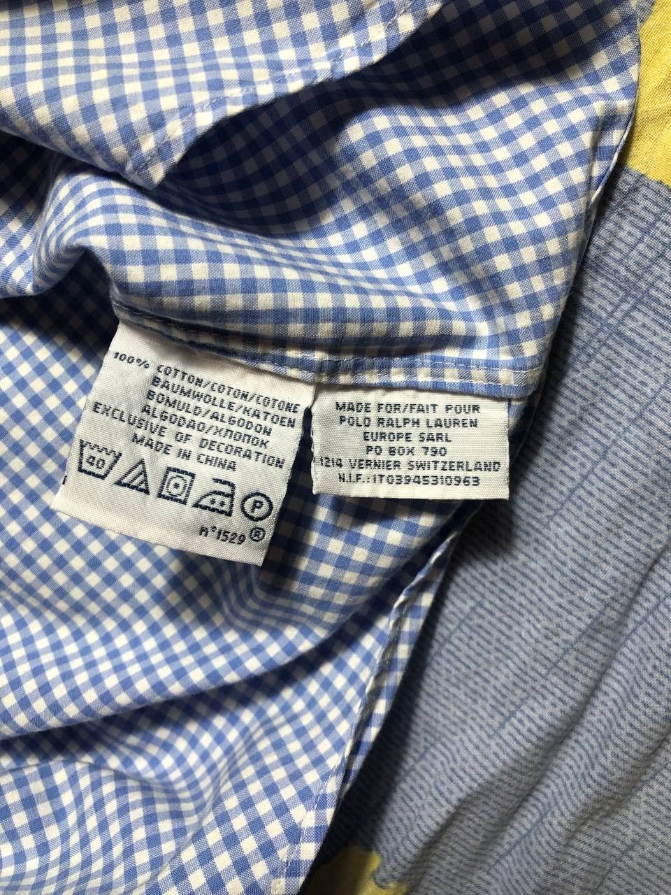 Polo Ralph Lauren Vintage Shirt Checkered Polo Ralph Lauren SIze XL Size US XL / EU 56 / 4 - 4 Thumbnail