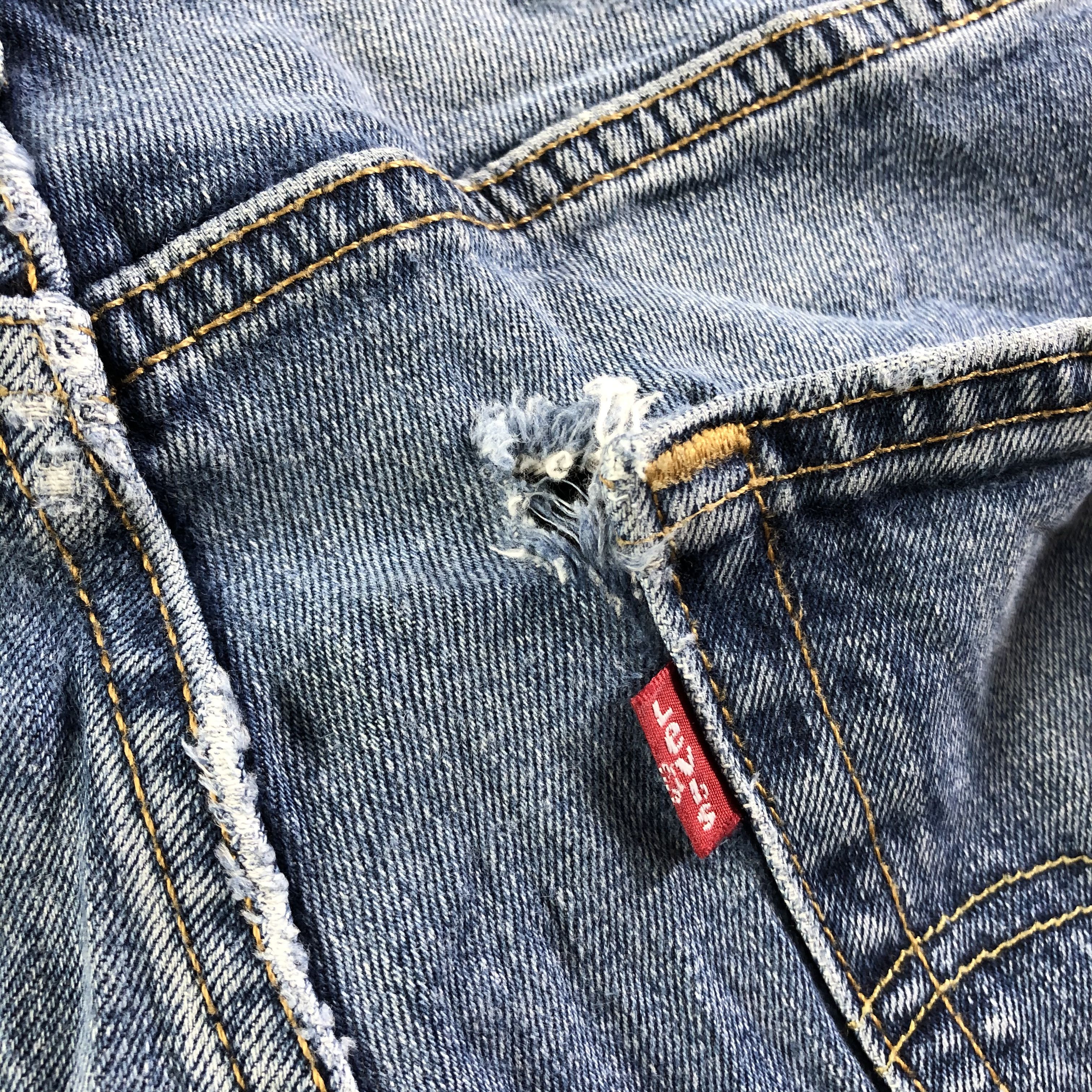 Levi's Vintage Blue Wash Levis 527 Jeans-J4304 Size US 29 - 7 Thumbnail