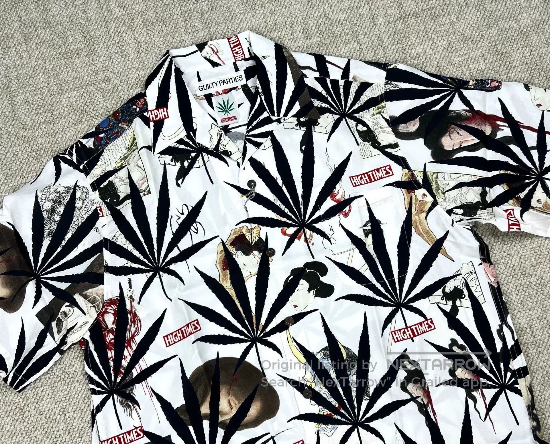 Wacko Maria WACKO MARIA x HIGH TIMES Hawaiian Shirt. Size US L / EU 52-54 / 3 - 4 Thumbnail