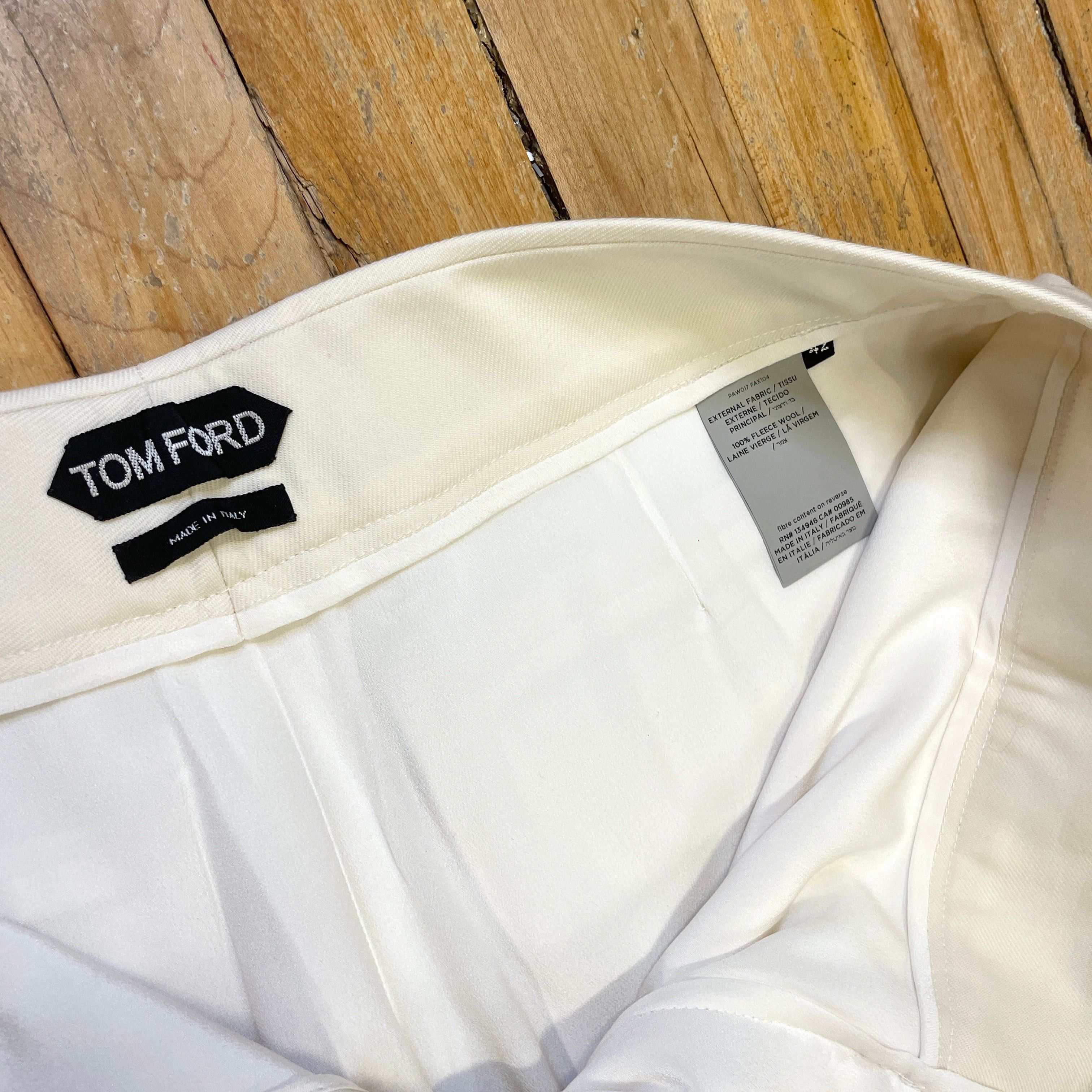 Tom Ford Tom Ford Vintage Designer Wool Trousers Made In Italy Size 33" Size 33" - 5 Thumbnail