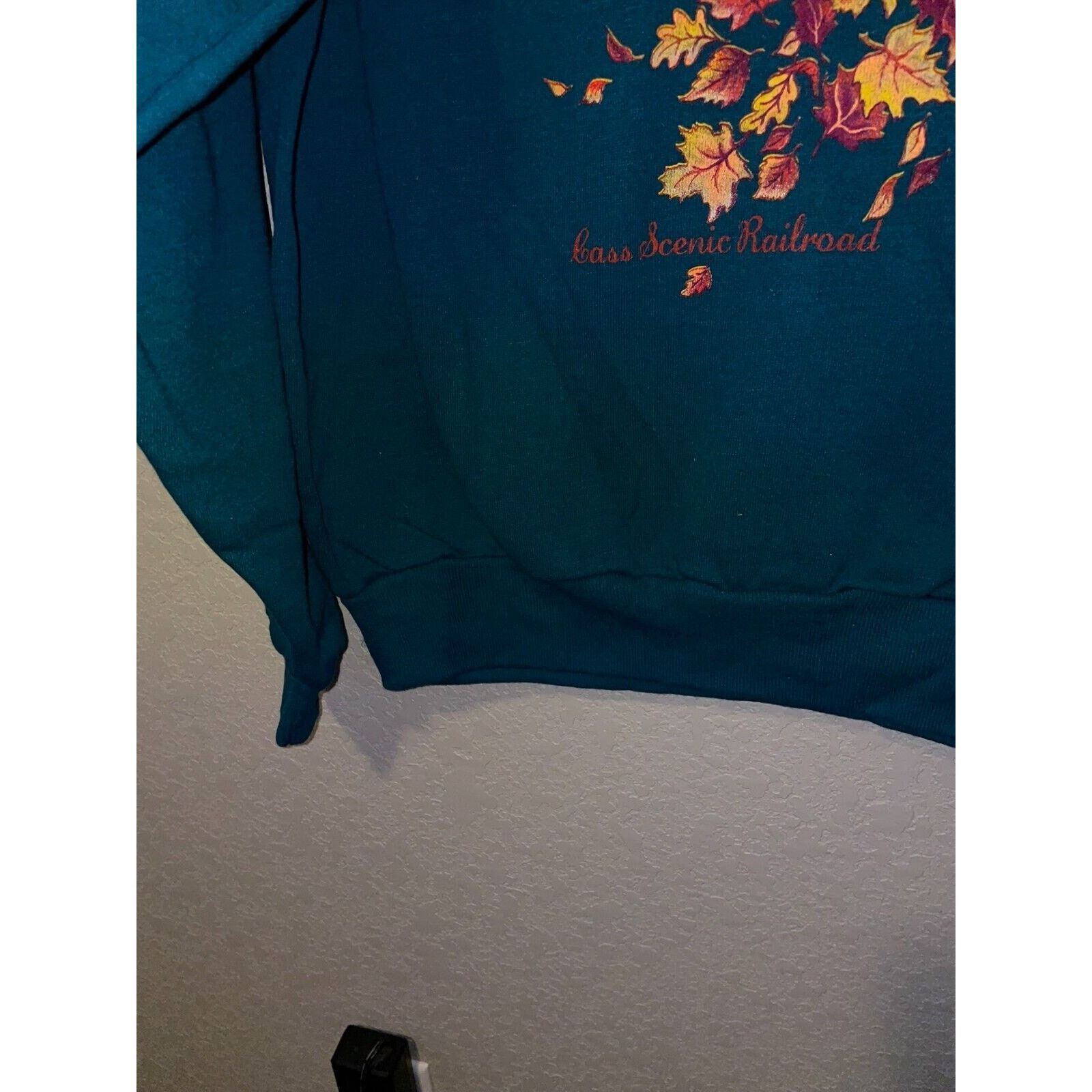 Jerzees Vintage Fall Leaves Sweatshirt Cass Scenic Crewneck 90s VTG Size US XL / EU 56 / 4 - 8 Thumbnail