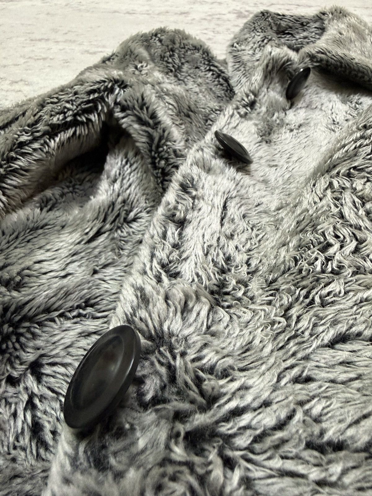 Japanese Brand PEYTON PLACE PPFM by FIVE FOX FAUX FUR LONG COAT JACKET Size S / US 4 / IT 40 - 11 Thumbnail