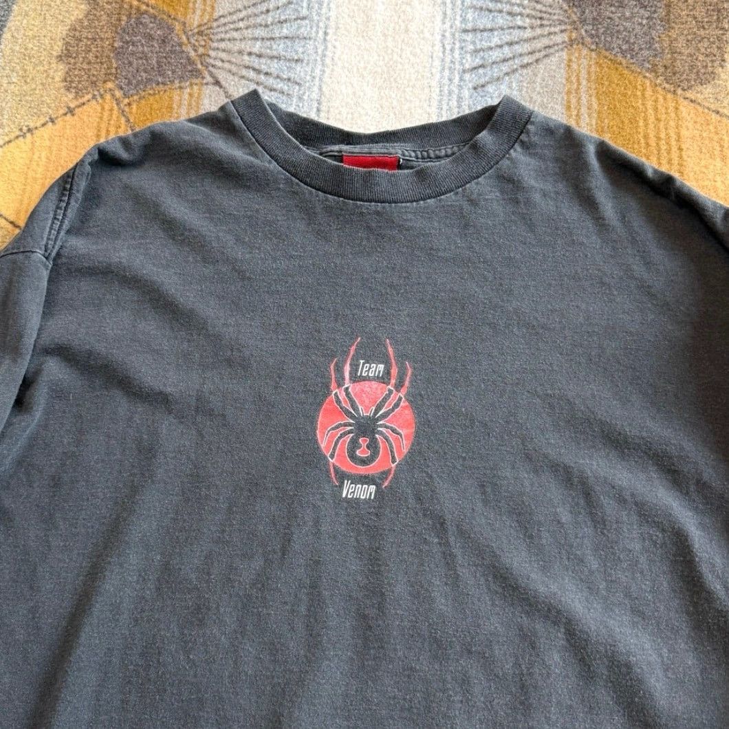 Spyder VINTAGE Spyder Long Sleeve T-Shirt XL Men 90s Skiing Baphomet Rare Black 1990s 90s SKiing Winter Mens Size US XL / EU 56 / 4 - 6 Thumbnail