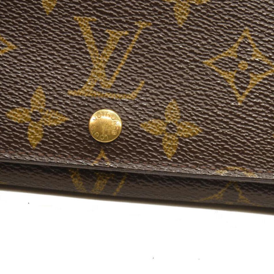 Louis Vuitton Louis Vuitton Monogram Porte-Monnaie Billets Tresor Wallet Size ONE SIZE - 8 Thumbnail