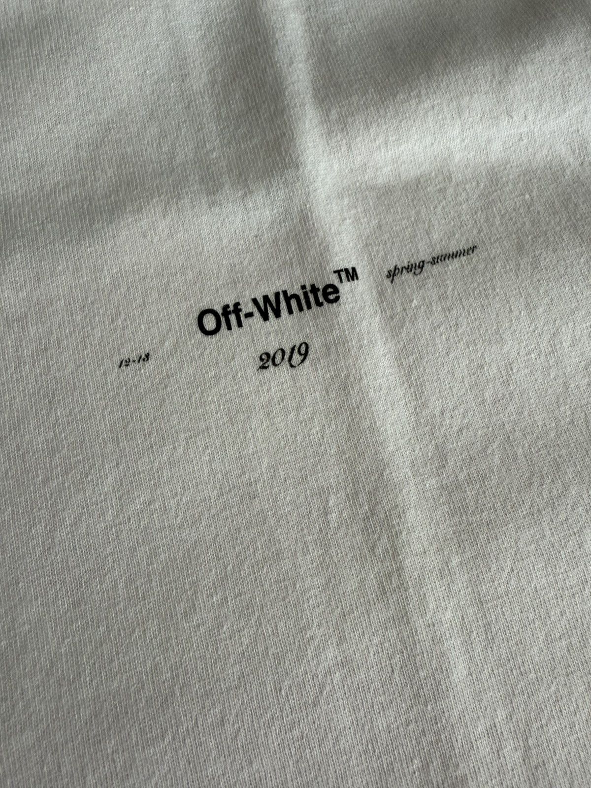 Off-White Off-White “Impressionism” White T-Shirt Size US L / EU 52-54 / 3 - 3 Thumbnail